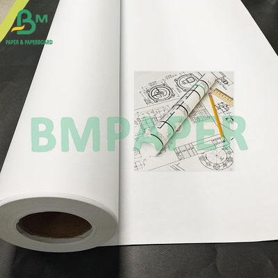 สีขาว มีการดูดซึมหมึกที่ดี กระดาษวาดภาพ CAD 80gsm มีความทนทาน