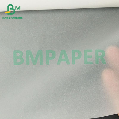 63 กรัม กระดาษติดตามใส ขาว น้ําหนักเบา 880 มม × 50 มม