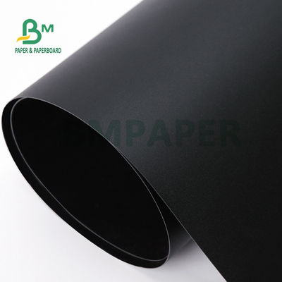 150 กรัม 200 กรัม กระดาษครัฟท์สีดํา สําหรับบรรจุของขวัญ 70 x 100 ซม ความแข็งแรงดี