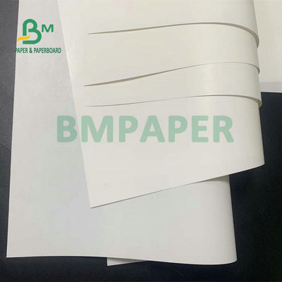 60 กรัม 90 กรัม ความแข็งแรงสูงต่อความเปียก กระดาษติดป้าย C1S สีขาวในม้วน