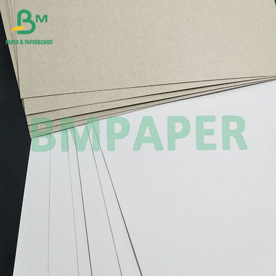 20 Gauge 380-400gm กระดาษคาร์ดบอร์ด Opaque สีเทา ย้อนหลัง 47cms 95cms และ 100cms