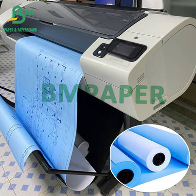 A0 A1 80 กรัม กระดาษลายสีฟ้า หลังสีขาว 50 เมตร กล่อง 2 นิ้ว กล่อง 5 ชิ้น