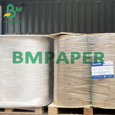 กระดาษสังเคราะห์สีขาวทนทาน 250um 350um สําหรับการพิมพ์และการติดป้าย