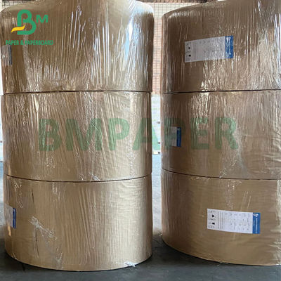 กระดาษบรรจุอาหารรวดเร็ว สีน้ําตาล Kraft 270gsm กระดาษเคลือบ PE กันไขมัน