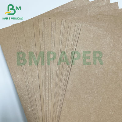 กระดาษบรรจุอาหารรวดเร็ว สีน้ําตาล Kraft 270gsm กระดาษเคลือบ PE กันไขมัน