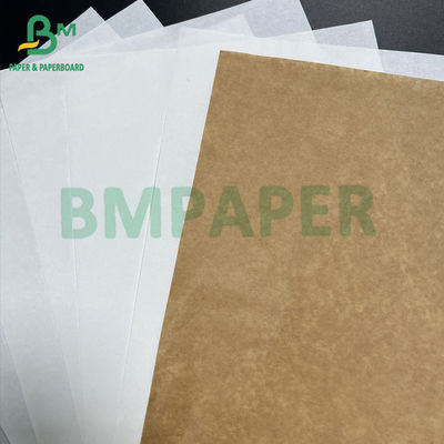 40 gsm + 10 gsm PE กระดาษบรรจุน้ําตาลสีน้ําตาลสีขาว ไม่ขาว กระดาษผงกระดาษเนื้อ