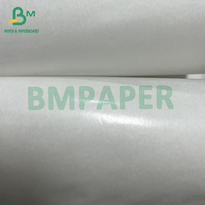 45 gsm + 10 gsm กระดาษบรรจุเบอร์กเกอร์สีขาวเคลือบ PE สวยด้านหนึ่ง กระดาษชํารุด