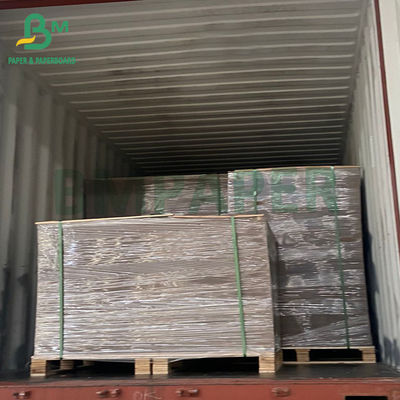 1300gsm แข็งแรงและความแข็งแรงสูง laminated สีเทา ChipBoard สําหรับกล่องเก็บ