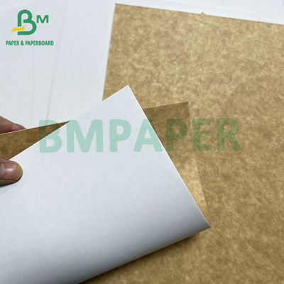 325 กรัม อาหาร เกรดความแข็งแรงสูง ขาวเคลือบ Kraft หลัง CKB สําหรับกล่องรับประทาน