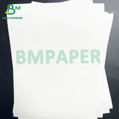 100 กรัม กระดาษอาหาร Kraft สีขาว ปลอดภัยและเป็นมิตรต่อสิ่งแวดล้อม สําหรับถั่ว แผงในม้วน 1100 มม