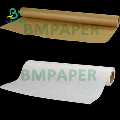 กระดาษป้องกันน้ํามัน 40 กรัม/ม2 สําหรับการบรรจุแฮมเบอร์เกอร์ กันไมโครเวฟ 500 x 335 มม