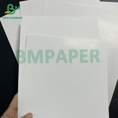 กระดาษสีขาว 350 กรัม 400 กรัม ความแข็งแรงสูง 2 ด้าน กระดาษศิลปะ C2S กระจ่างใส