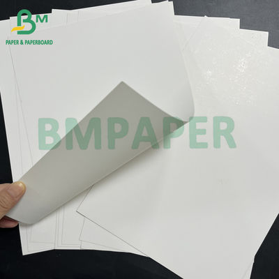 ความสามารถในการพิมพ์ที่ดี 350 กรัม กระดาษสีขาวเคลือบด้านหนึ่งเรียบ