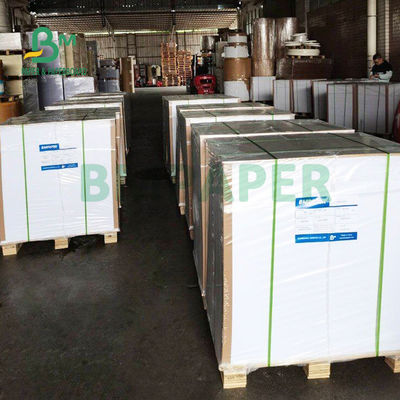60# กระดาษที่ไม่เคลือบด้วยทักทอง กระดาษไร้ไม้สําหรับหนังสือ 25' x 38'