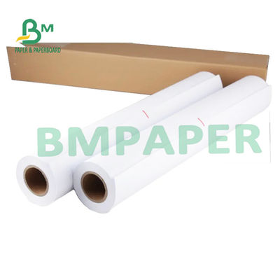 80gm สามารถพิมพ์ได้ดี กระดาษบอนด์ CAD สีขาวเรียบ