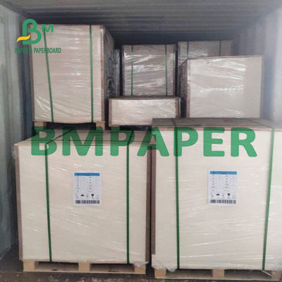หนาสูง 300g 350g 400g กระดาษครัฟท์แผ่นสีขาว สําหรับบรรจุอาหาร