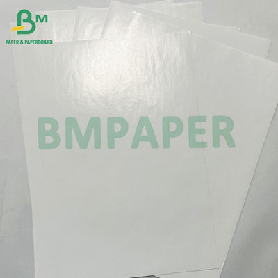 กระดาษสติ๊กเกอร์สติ๊กเกอร์การป้องกันสิ่งแวดล้อมสีขาว