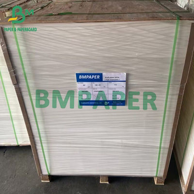 70 กรัม 80 กรัม 90 กรัม กระดาษครัฟท์สีขาวขาว ขนาด 30 - 250 ซม