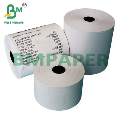 80*80mm 57*40mm โพสเทอร์มัล จนกระทั่งกระดาษม้วนที่ใช้เป็นใบเสร็จในธนาคาร