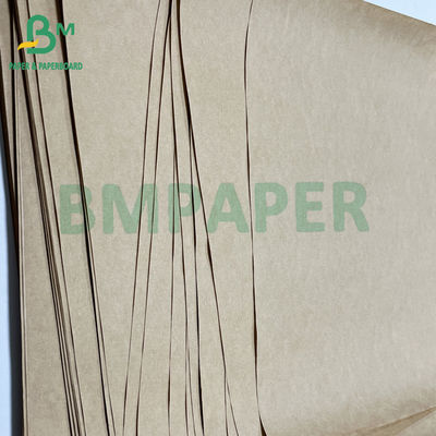 75gm Brown Kraft High Expandable Strong ซีเมนต์ถุงกระดาษม้วน