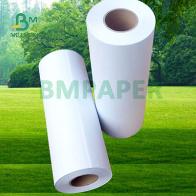 กระดาษบอนด์ขนาดใหญ่ CAD Inkjet Rolls 20lb สําหรับการวาดภาพวิศวกรรม 24' X 150'