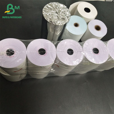 55gsm 80mm หนังกระดาษความร้อน หนังกระดาษความร้อน สําหรับกระดาษตั๋วซุปเปอร์มาร์ค