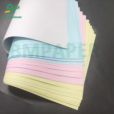 ใบใหญ่และม้วน กระดาษ NCR ไม่มีคาร์บอน หลายสี สําหรับใบใบเสร็จ