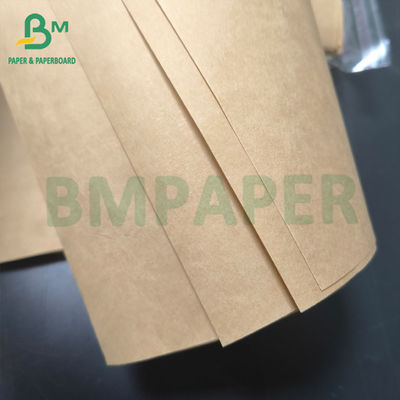 กระดาษครัฟท์สีน้ําตาลและขาว กระดาษครัฟท์ความยืดหยุ่นสูง 80 กรัม 90 กรัม กระดาษครัฟท์ขยาย