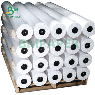 กระดาษบอนด์ 20 ปอนด์ สําหรับเครื่องฉลากหมึก 30 นิ้ว 36 นิ้ว x 500 ฟุต 3 นิ้ว คอร์น 92 สีขาวสดใส