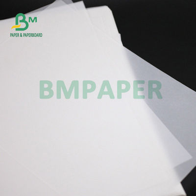 80 กรัม 113 กรัม กระดาษส่องสีขาวโปร่งใส สําหรับการวาดภาพ 610 มม. x 914 มม.