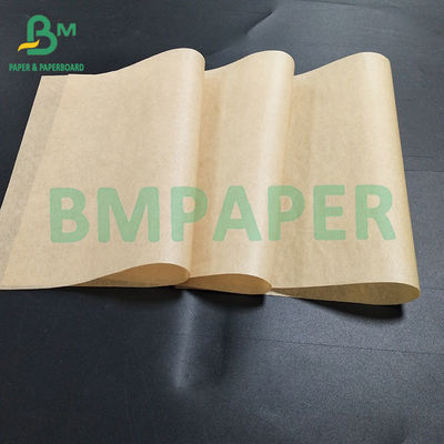 30 38 40 50g กระดาษเครฟท์ทนน้ํามันสําหรับการบรรจุอาหารทอด