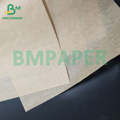 30 38 40 50g กระดาษเครฟท์ทนน้ํามันสําหรับการบรรจุอาหารทอด