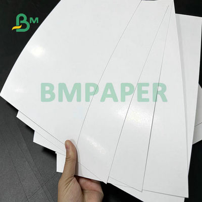 8.5 X 17 นิ้ว 93% ความขาวสูง Eco Friendly Offset Printing กระดาษศิลปะเคลือบกระจกกระจกกระจก