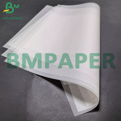 50g - 130g กระดาษติดตามใสขาว กระดาษย้ายเนยสําหรับการวาด