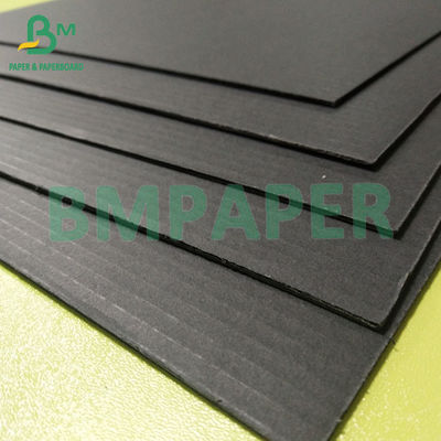 110+110+110gm ผงรีไซเคิล สีดํา 3 Ply E กระดาษ corrugated สําหรับบรรจุ