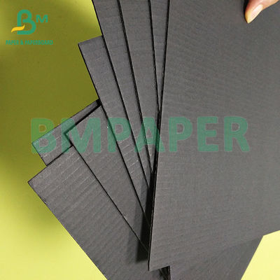 110+110+110gm ผงรีไซเคิล สีดํา 3 Ply E กระดาษ corrugated สําหรับบรรจุ