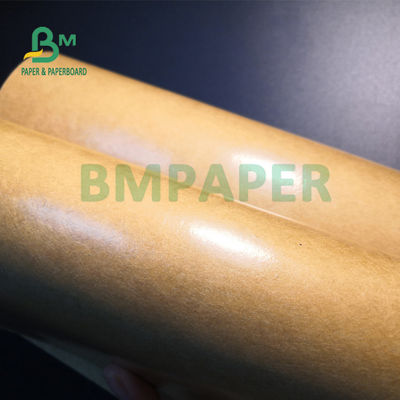 กันน้ํา 250 กรัม + 15 กรัม PE ปกแต่งกระดาษ Kraft Roll สําหรับถ้วย 1 ครั้ง 770 มม