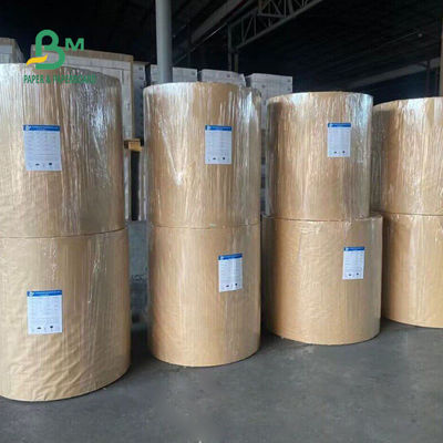 กันน้ํา 250 กรัม + 15 กรัม PE ปกแต่งกระดาษ Kraft Roll สําหรับถ้วย 1 ครั้ง 770 มม