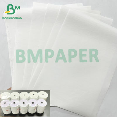 BPA ฟรี กระดาษจดทะเบียนเงิน 48 70 GSM กระดาษร้อน Jumbo Rolls