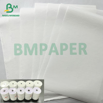 BPA ฟรี กระดาษจดทะเบียนเงิน 48 70 GSM กระดาษร้อน Jumbo Rolls