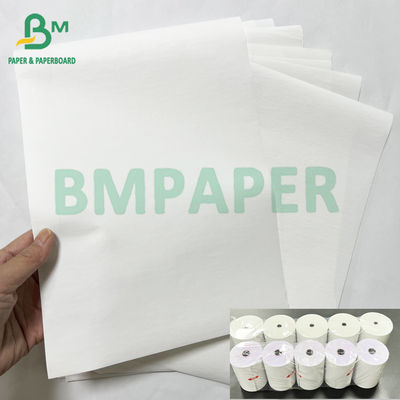 BPA ฟรี กระดาษจดทะเบียนเงิน 48 70 GSM กระดาษร้อน Jumbo Rolls