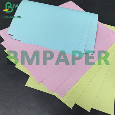กระดาษสําเนาไร้คาร์บอน 60gm กระดาษ CFB กระดาษ NCR กระดาษพิมพ์สําหรับใบเสร็จ