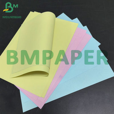 กระดาษสําเนาไร้คาร์บอน 60gm กระดาษ CFB กระดาษ NCR กระดาษพิมพ์สําหรับใบเสร็จ