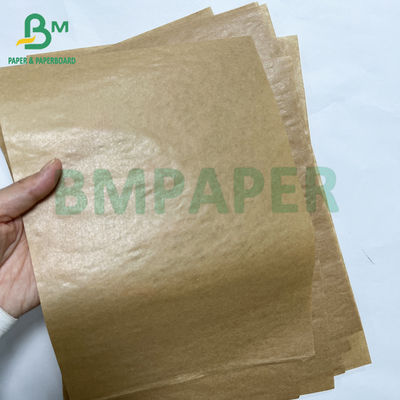 สามารถรีไซเคิลได้ 40 กรัม พรีเมียมด้านหนึ่งกระดาษกล่องกระเป๋า kraft สีน้ําตาลกระจ่าง