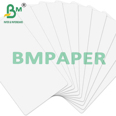 70 - 250 กรัม 1 - Ply Bond ใบตราใบตรากระดาษร้อน สําหรับการ์ดเวลา 3" x 8"