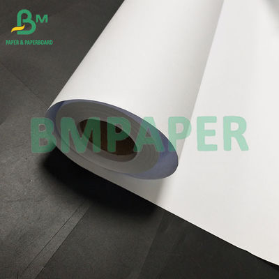 610mm*150mm คอร์ 3 นิ้ว สีขาว การวิศวกรรม CAD พล็อตเตอร์กระดาษ 24 36
