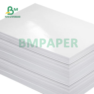 128 กรัม 157 กรัม C2S กระดาษแมทเคลือบดิจิตอลสีสว่าง สําหรับเครื่องพิมพ์เลเซอร์ 13' x 19'
