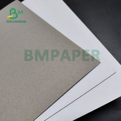 900 กรัม ใบเดียว ไม่เคลือบ กระดาษกระดาษออฟเซ็ตสีขาว หลังสีเทา สําหรับเครื่องผูกแหวน