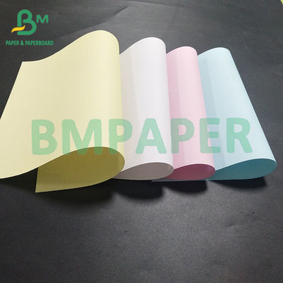 60GSM เขียนชัดเจน CB สีขาว CFB CF กระดาษคาร์บอนไร้