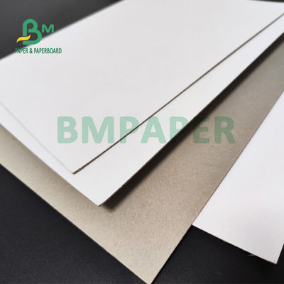 900 กรัม 1200 กรัม กระดาษ Duplex ที่เคลือบ สีขาวและเทา 31.5' x 41.5'